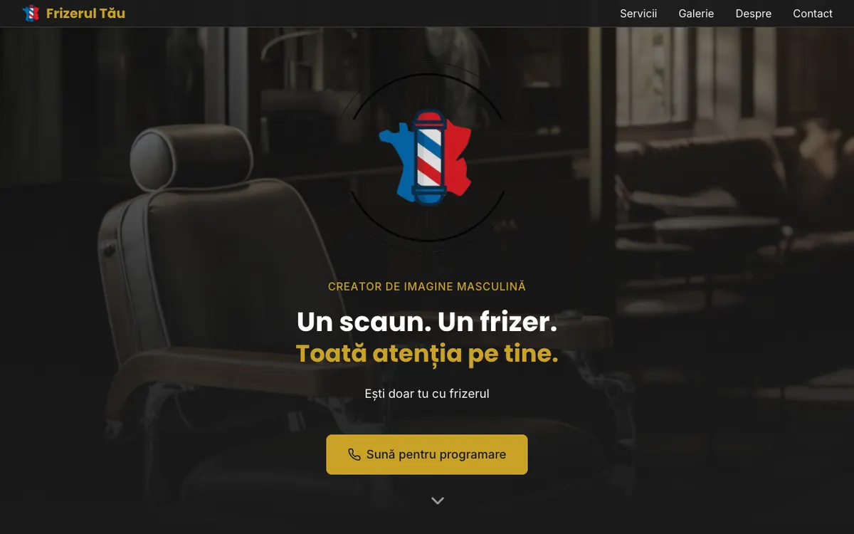 Pagina principală Frizerul Tău